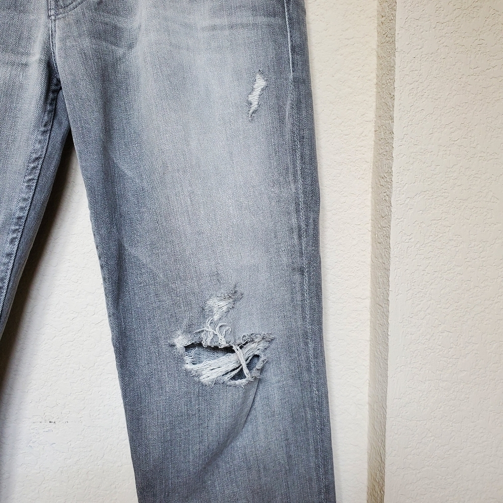 MOTHER Gray Skinny Jeans Distressed. Size 29 - Picture 4 of 9